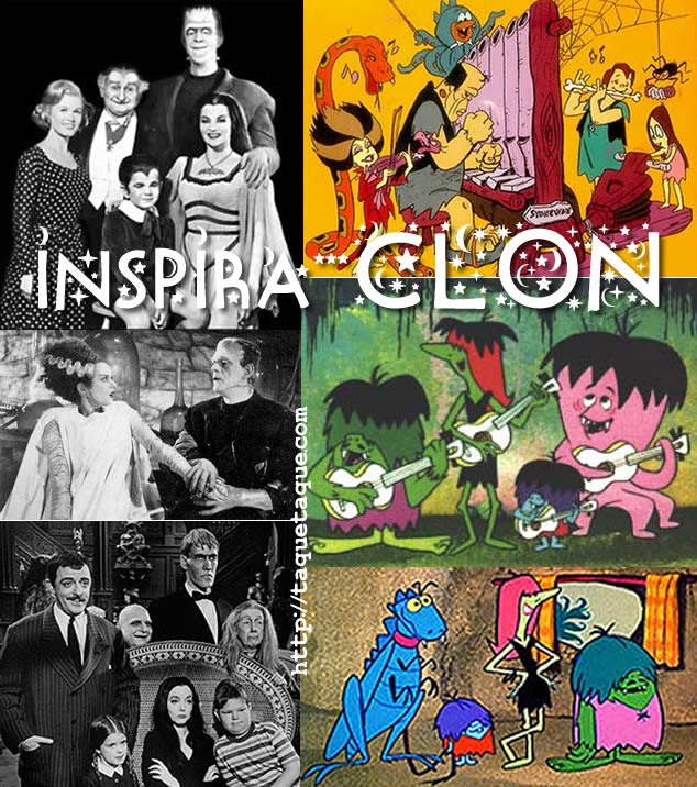 ¿Los Frankenstones y los Gruesome son un inspiraCLÓN de la Familia Munster + la Familia Adams? ¿Los Frankenstones y los Gruesome son un inspiraCLÓN de la Familia Munster + la Familia Adams?