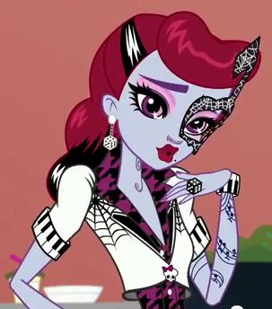 Operetta aparece por primera vez en la serie de dibujos animados en el capítulo 28 del volumen 2: "Hiss-teria"