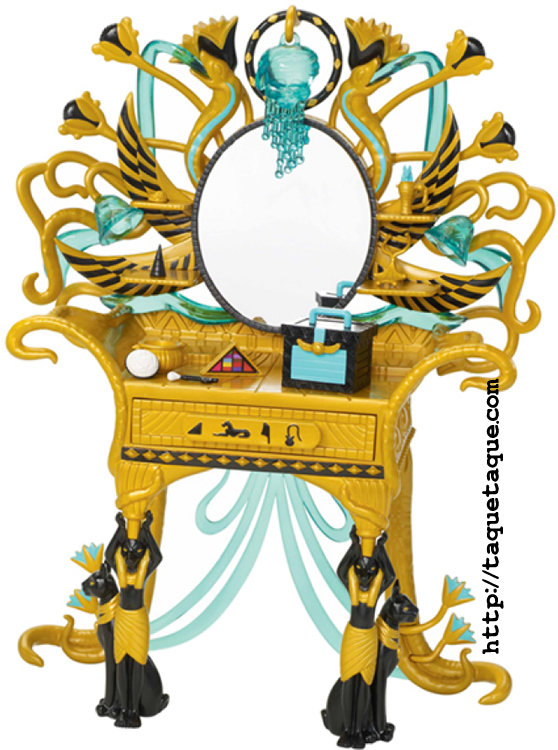 Monster High - Novedades 2012: Tocador para Cleo de Nile
