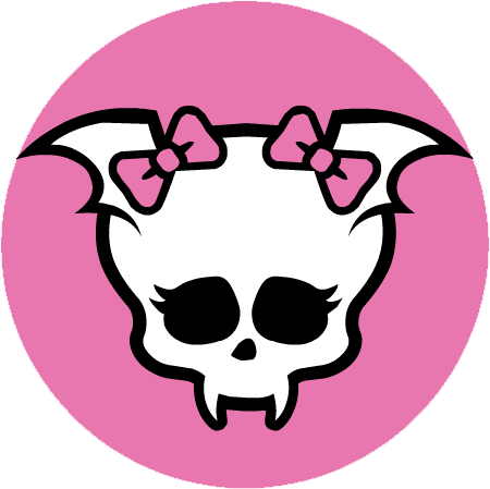 Monster High - Calaveras de cada personaje y logotipos Monster High - Calaveras de cada personaje y logotipos