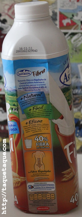 Bloguzz y la Central Lechera Asturiana nos presentan la Leche con Fibra y Naturcol Bloguzz y la Central Lechera Asturiana nos presentan la Leche con Fibra y Naturcol