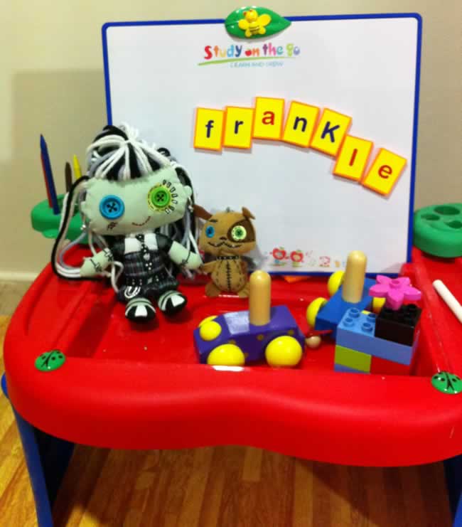 Frankie Stein y Watzit de peluche (plushies) de Vicky