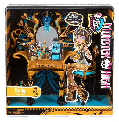 Monster High - Tocador de Belleza de Cleo de Nile Monster High - Tocador de Belleza de Cleo de Nile
