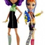 Clawdeen y Howleen Wolf, que saldrán a la venta en un pack (de hermanas)