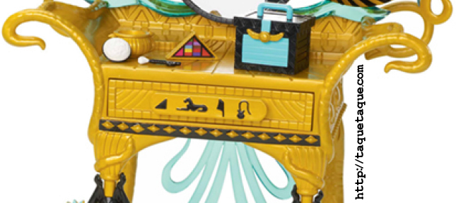 Monster High - Tocador de Belleza de Cleo de Nile Monster High - Tocador de Belleza de Cleo de Nile