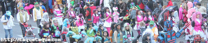 Desfile del domingo de Carnaval 2012 (Ourense): Monster High Desfile del domingo de Carnaval 2012 (Ourense): Monster High
