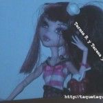 Teresa R y Teresa hija comparten con nosotros esta foto de su Draculaura Skull Shores