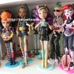 monster high - howleen clawdeen nefera operetta