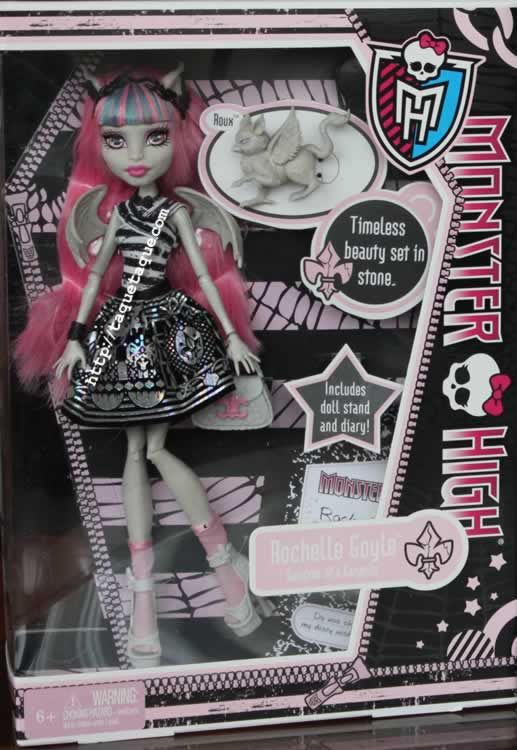 Rochelle Goyle y Roux, su mascota, ya forman parte de mi colección Monster High Rochelle Goyle y Roux, su mascota, ya forman parte de mi colección Monster High
