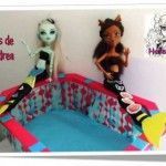 Frankie y Clawdeen, convertidas en sirenas por Andrea y Lucía