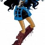 Robecca Steam, que junto a Venus McFlytrap, son las dos nuevas chicas de la pandilla de chic@s del Instituto Monster High