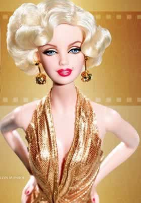 Barbie Marilyn Monroe, como "la Ambición Rubia" Barbie Marilyn Monroe, como "la Ambición Rubia"