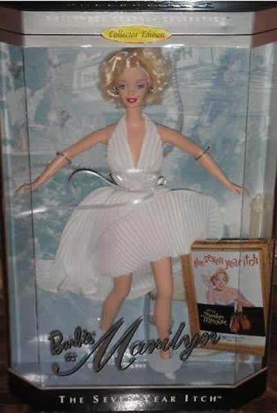 Barbie Marilyn Monroe en "La tentación vive arriba" Barbie Marilyn Monroe en "La tentación vive arriba"