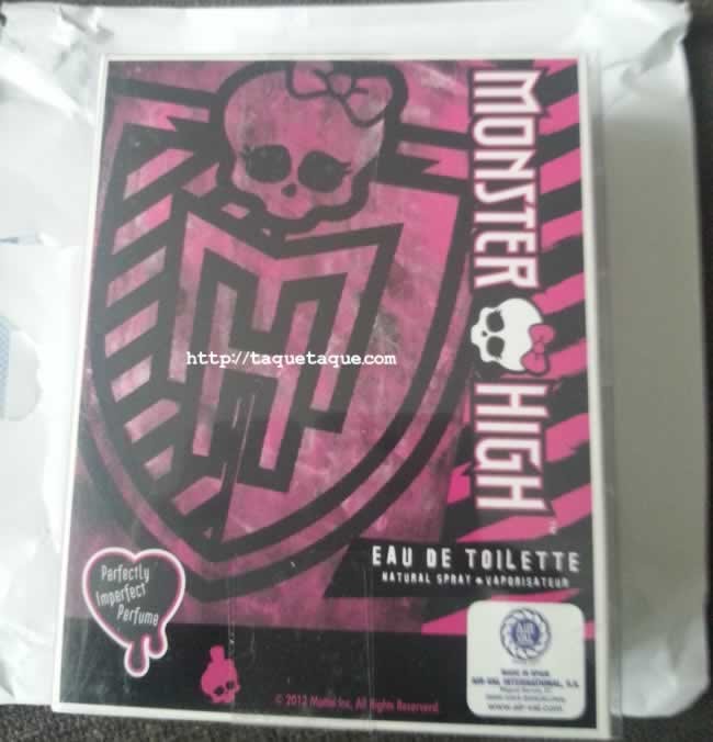 Soy una de las 10 afortunadas ganadoras del perfume Monster High. ¡¡¡Por fin gano algo!!!