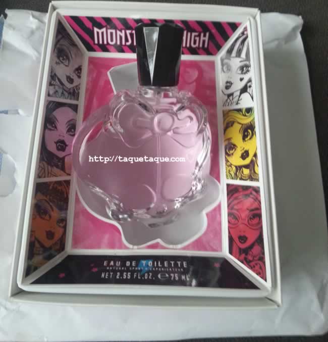 Soy una de las 10 afortunadas ganadoras del perfume Monster High. ¡¡¡Por fin gano algo!!!