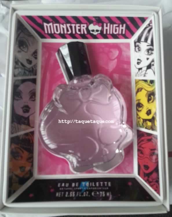 Soy una de las 10 afortunadas ganadoras del perfume Monster High. ¡¡¡Por fin gano algo!!!