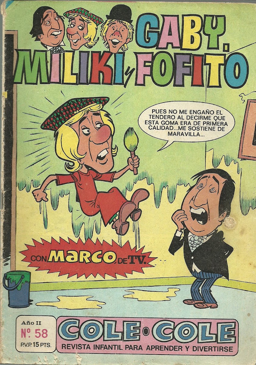 Los Payasos tuvieron hasta su propio tebeo Los Payasos tuvieron hasta su propio tebeo